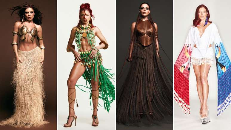 Gkay com looks amaz&ocirc;nicos no Festival da Cunh&atilde; (Fotos: Igor Melo/Reprodu&ccedil;&atilde;o/Instagram)