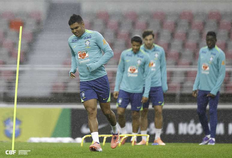 Casemiro ser&aacute; o primeiro a chegar na Granja Comary, visando prepara&ccedil;&atilde;o do Brasil &ndash;