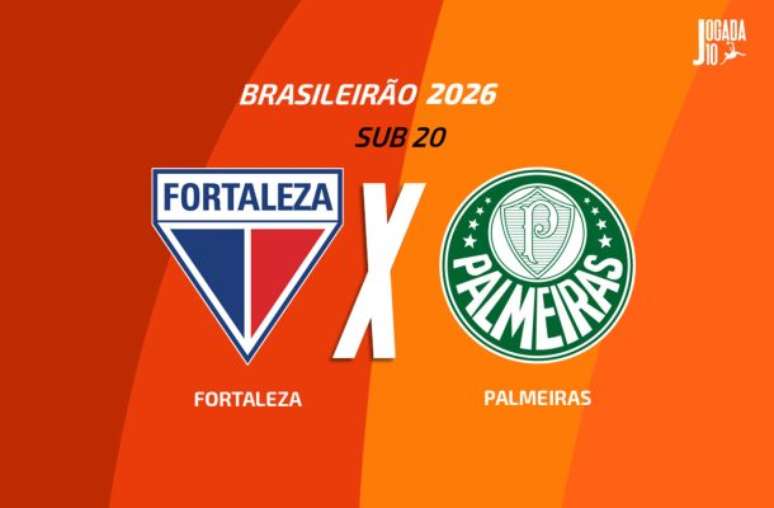 Fortaleza x Palmeiras (Sub-20): onde assistir, escalações e arbitragem