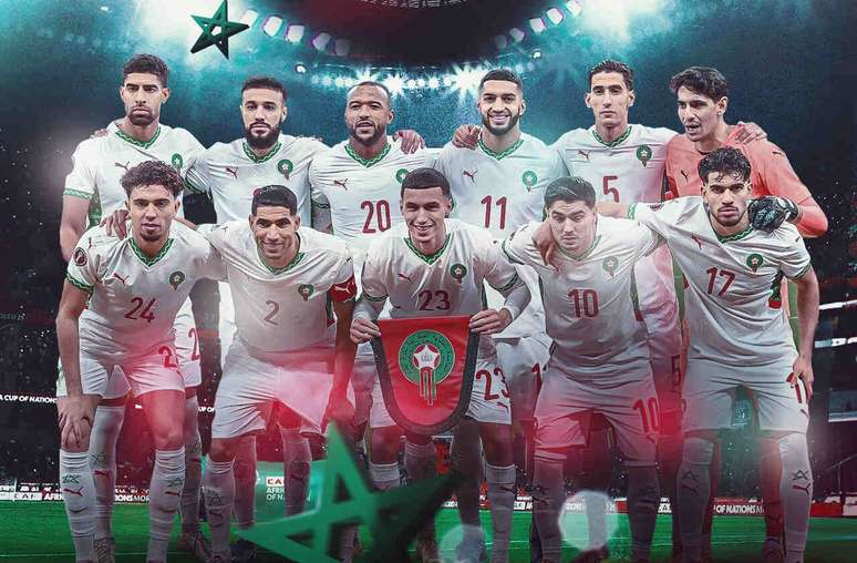 Marrocos ser&aacute; o primeiro advers&aacute;rio do Brasil na Copa do Mundo &ndash; Divulga&ccedil;&atilde;o/FRMF