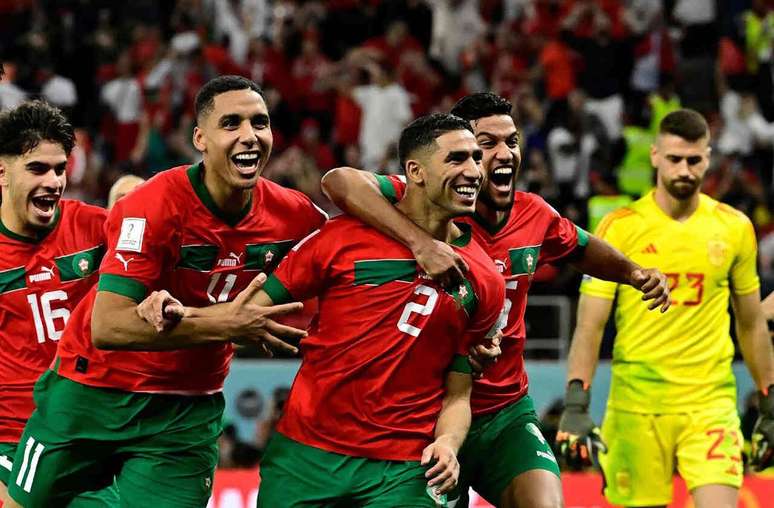 Hakimi &eacute; o principal jogador da sele&ccedil;&atilde;o de Marrocos &ndash; Reprodu&ccedil;&atilde;o