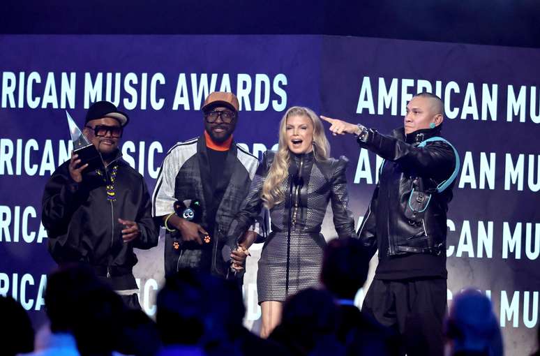 Fergie teve reencontro com Black Eyed Peas