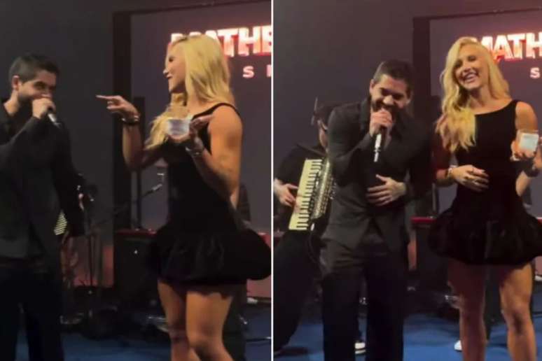 Virginia sobe ao palco com Z&eacute; Felipe