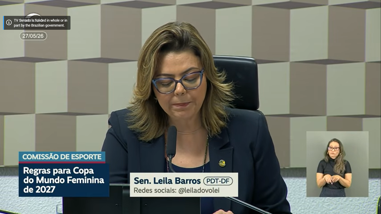 Reprodu&ccedil;&atilde;o: TV Senado