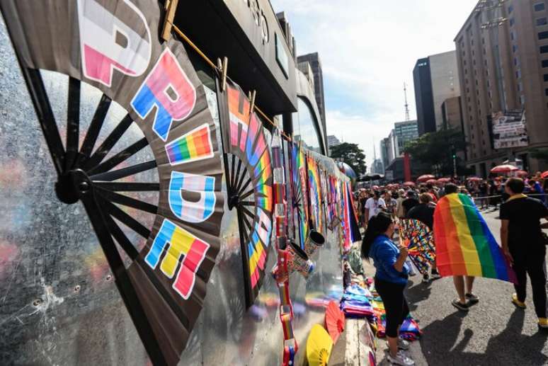 Parada do Orgulho LGBT+ na Av. Paulista, em S&atilde;o Paulo, ter&aacute; tr&ecirc;s patrocinadores
