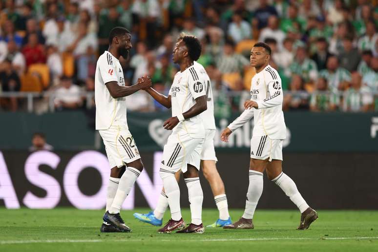 Rudiger, Vini Jr e Mbapp&eacute; pelo Real Madrid 