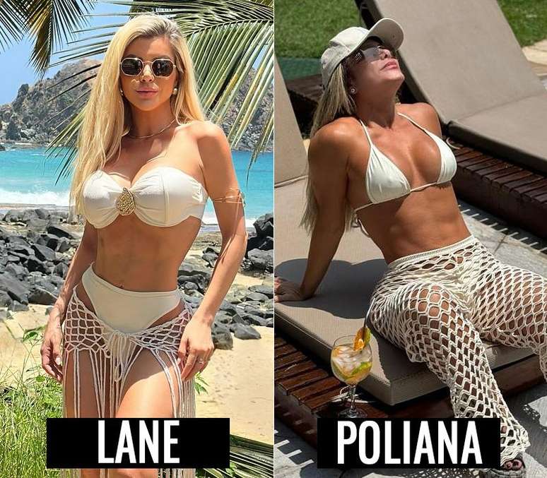 Lane e Poliana.