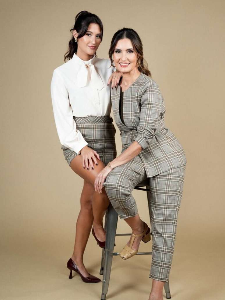 F&aacute;tima Bernardes e sua filha Beatriz Bonemer