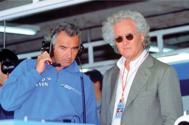 Flavio Briatore e Luciano Benetton