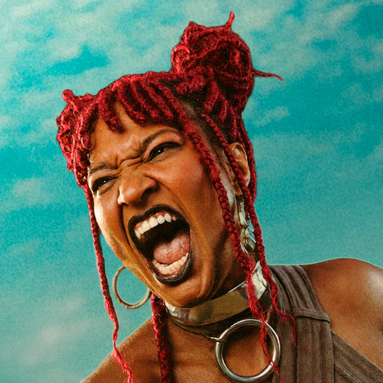 Larissa Luz &ndash; foto de capa do &aacute;lbum &ldquo;Desmonte&rdquo;