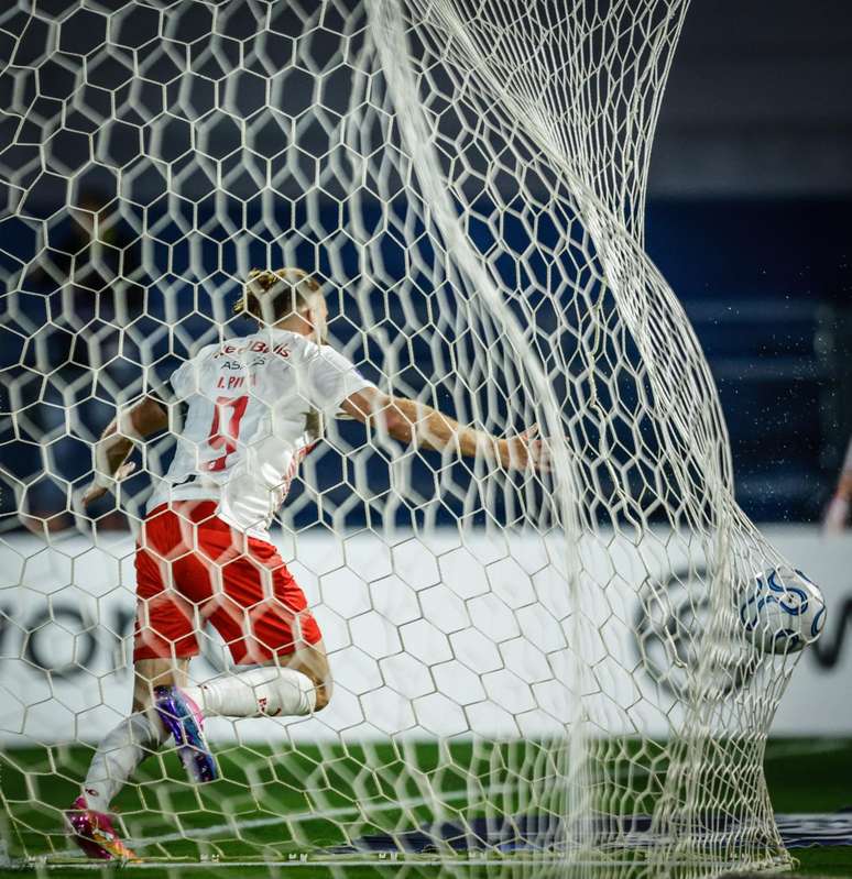 Isidro Pitta, jogador do Red Bull Bragantino. 