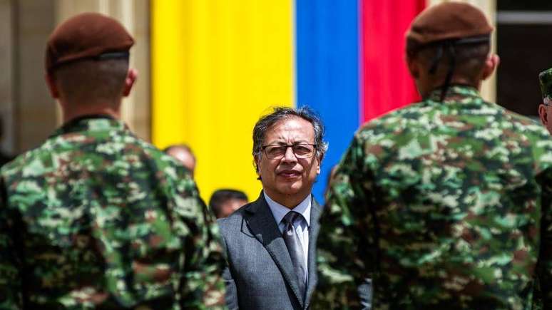 O ex-guerrilheiro Gustavo Petro foi eleito presidente em 2022, ap&oacute;s protestos sociais que evidenciaram a vontade de mudan&ccedil;as