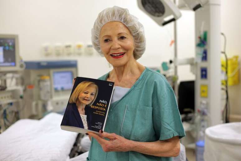Angelita Habr-Gama e sua biografia, escrita por Ign&aacute;cio de Loyola Brand&atilde;o