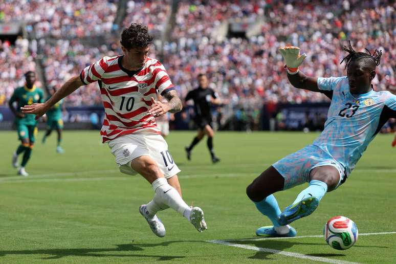 Pulisic fez o segundo dos Estados Unidos &ndash;