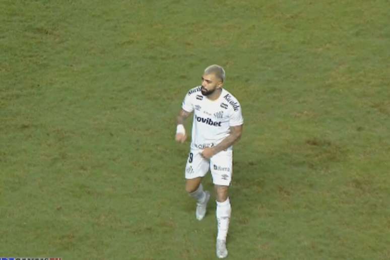 Gabigol foi expulso por gesto obsceno &ndash;