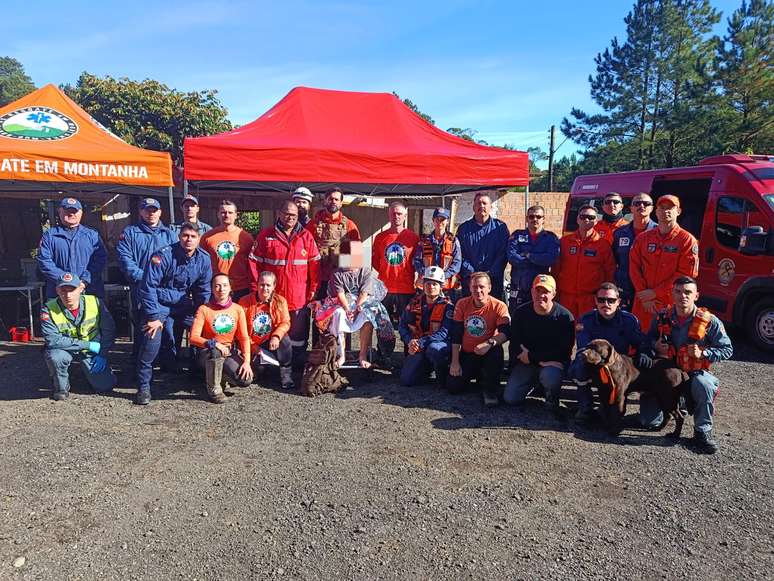 For&ccedil;a-tarefa do Bombeiros Militar de Santa Catarina