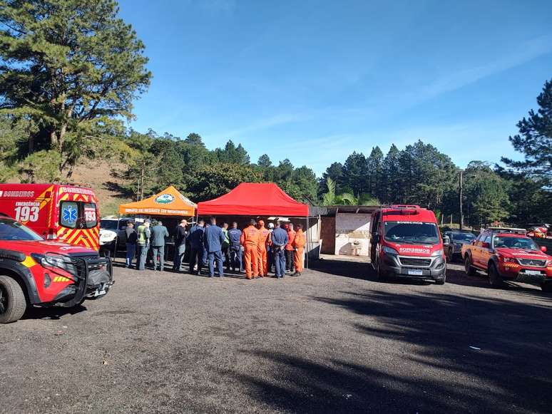 For&ccedil;a-tarefa do Bombeiros Militar de Santa Catarina