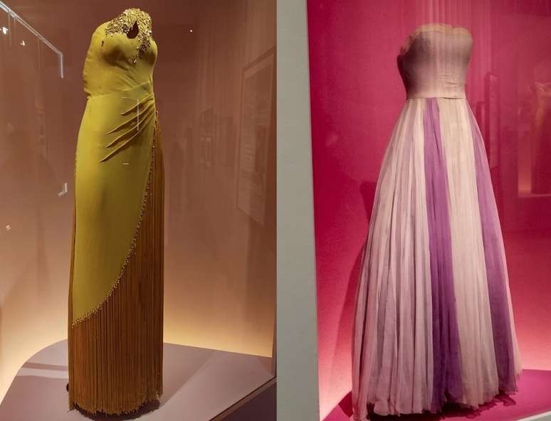 Vestido do guarda-roupa pessoal de Marilyn e figurino usado por ela no filme 'Como Agarrar um Milion&aacute;rio' (1953)