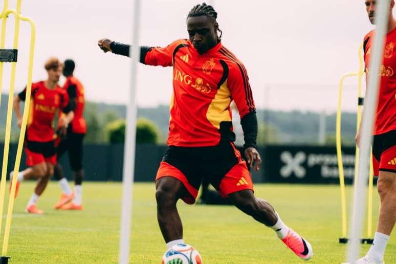 Atividade de prepara&ccedil;&atilde;o dos jogadores da B&eacute;lgica &ndash;