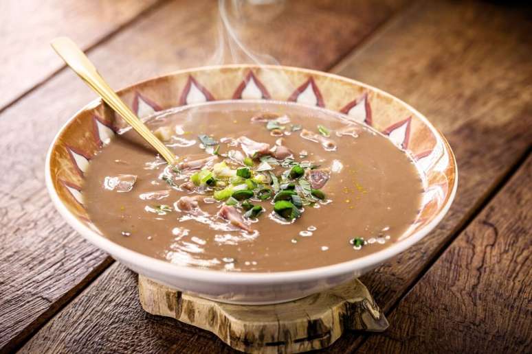 Caldo de feij&atilde;o 