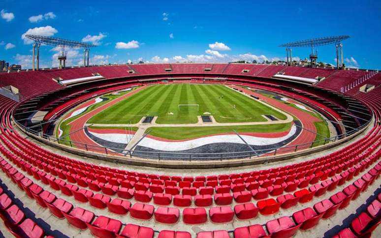 S&atilde;o Paulo inicia troca do gramado do Morumbis &ndash;