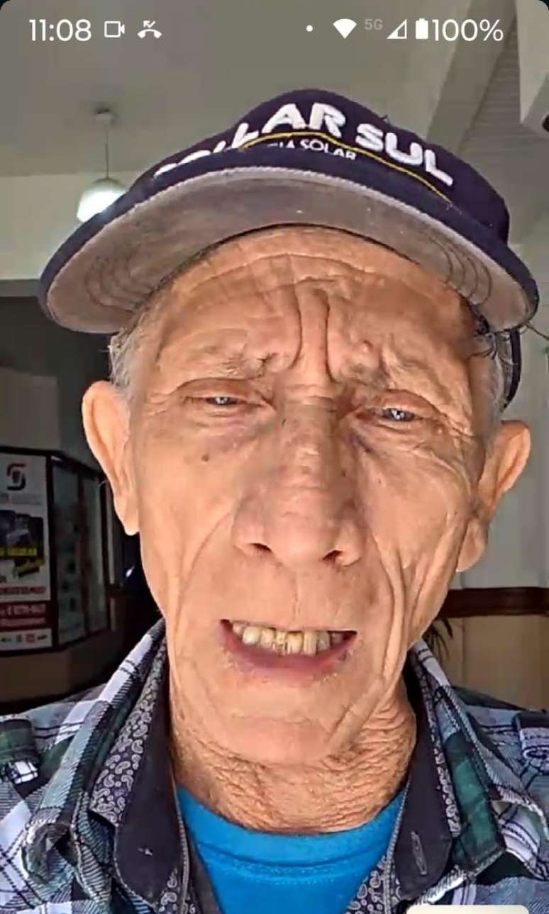 Ol&iacute;mpio Lisboa, 74 anos, &uacute;nico descendente a falar: "Meu pai era crian&ccedil;a"