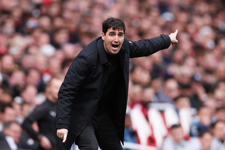 Andoni Iraola durante partida da Premier League &ndash;
