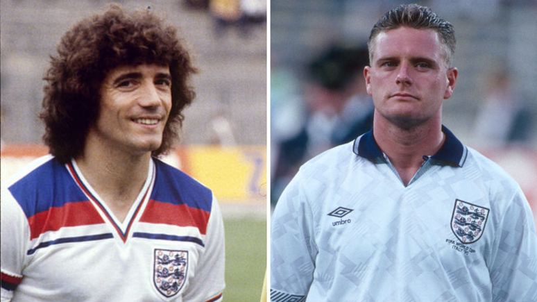 Camisas da Inglaterra nas Copas de 1986 e 1990