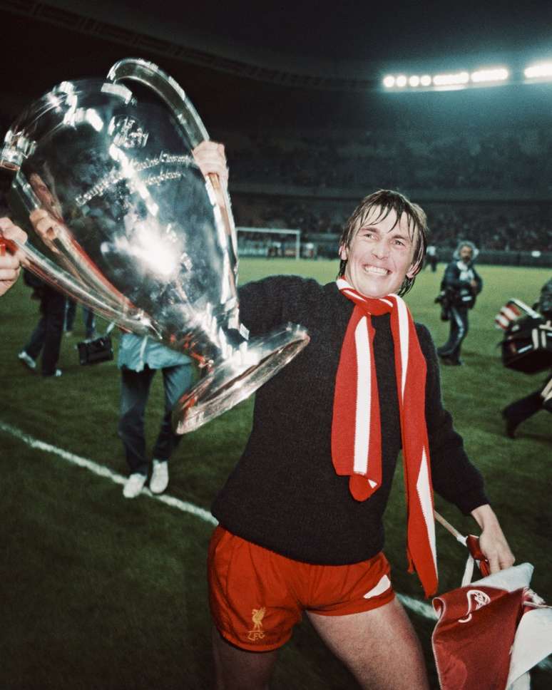Sir Kenny Dalglish, lenda do Liverpool em 1977