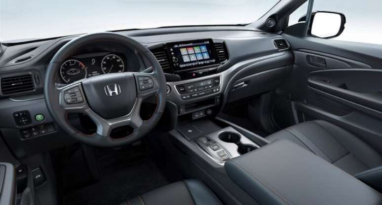 Interior da Honda Ridgeline