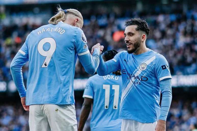 Haaland, da Noruega, e Cherki, da Fran&ccedil;a, s&atilde;o destaques do Manchester City &ndash;