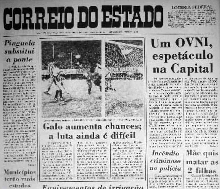 &lsquo;Correio do Estado&rsquo; menciona OVNIs &ndash;