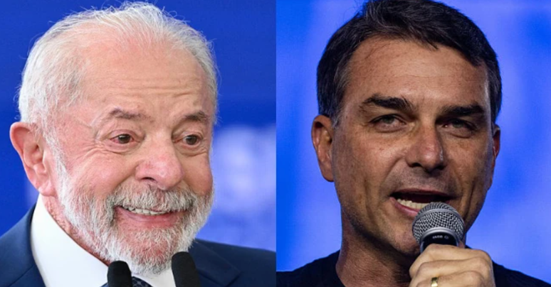 Lula e Fl&aacute;vio Bolsonaro trocam acusa&ccedil;&otilde;es sobre a possibilidade de imposi&ccedil;&atilde;o de tarifas a produtos brasileiros exportados aos EUA