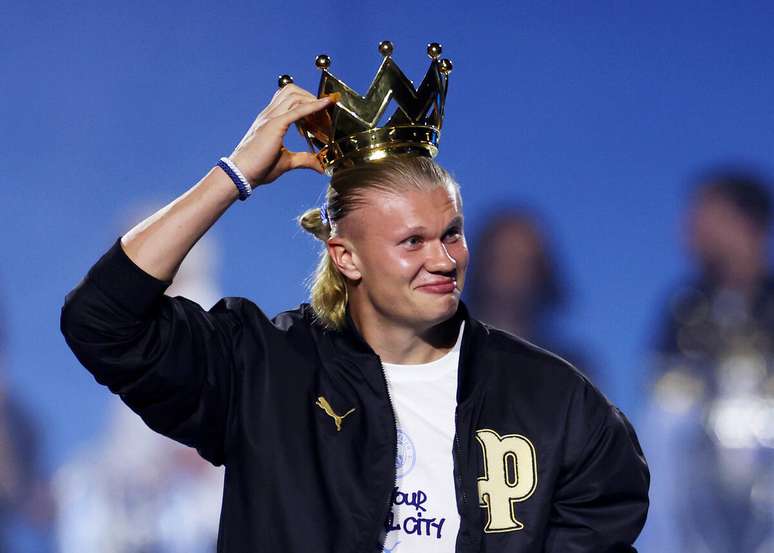 Erling Haaland est&aacute; cobi&ccedil;ado no mercado de transfer&ecirc;ncias &ndash;