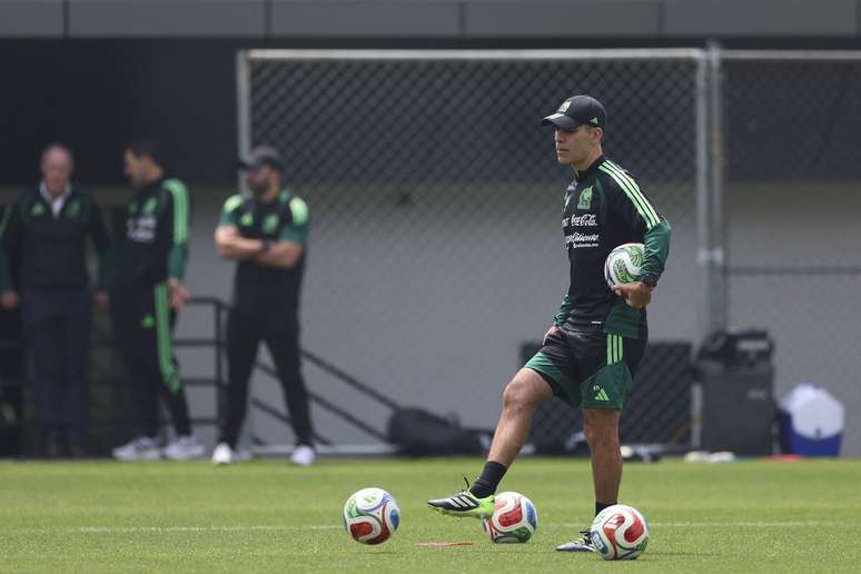 Atualmente, Rafa M&aacute;rquez trabalha como auxiliar t&eacute;cnico do M&eacute;xico &ndash;