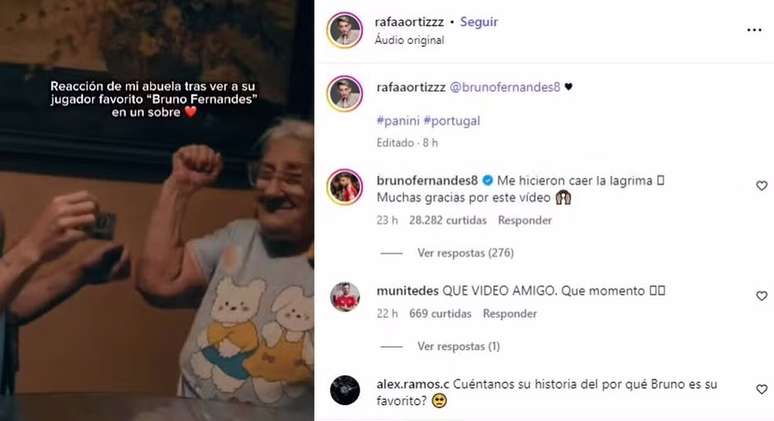 Momento foi compartilhado nas redes sociais &ndash;