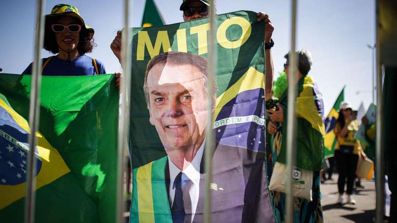 Manifesta&ccedil;&atilde;o bolsonarista em setembro de 2025 em Bras&iacute;lia