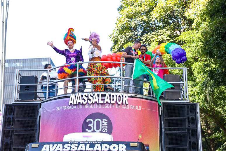 Abertura da 30&ordf; Parada LGBT+ de S&atilde;o Paulo
