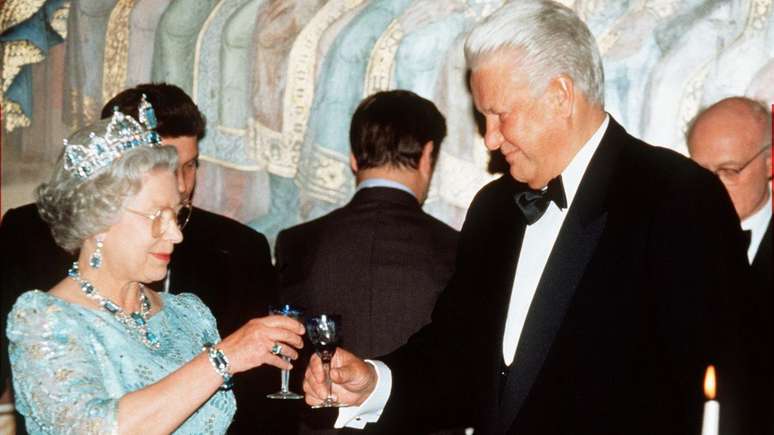 O consumo de &aacute;lcool por Yeltsin causou constrangimento