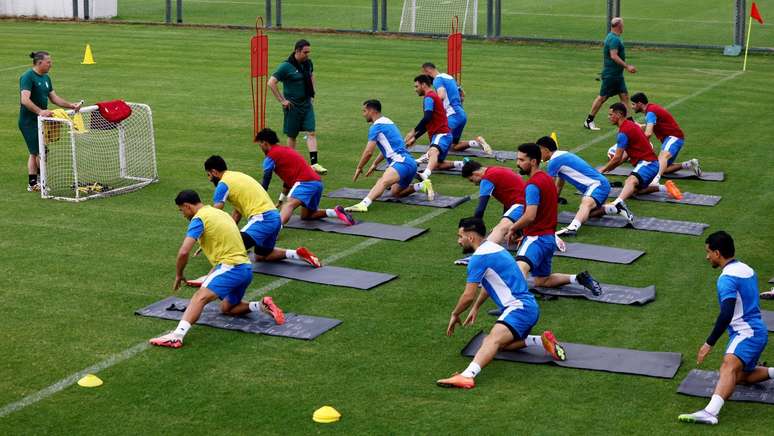 Sele&ccedil;&atilde;o iraniana vem treinando na Turquia em prepara&ccedil;&atilde;o para a Copa do Mundo