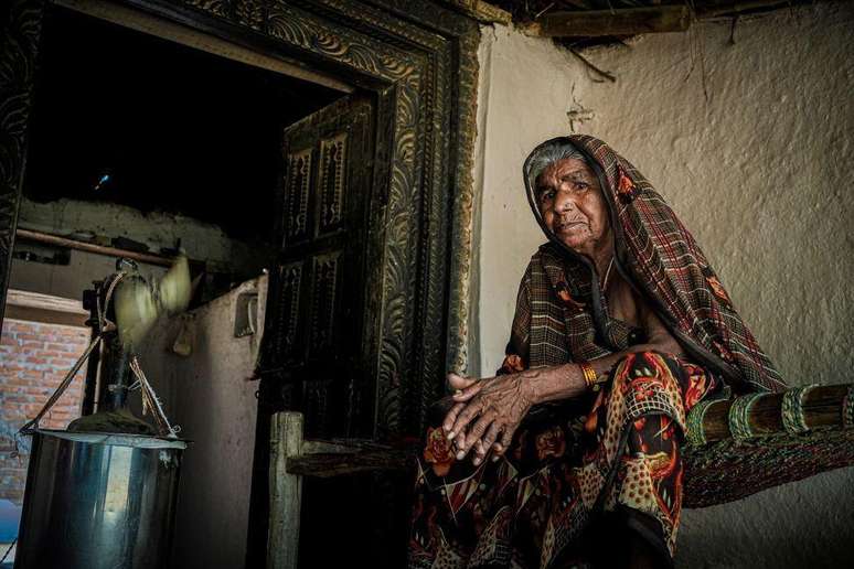 "Nos meus 80 anos, nunca vi um calor como este", diz Chunubadi.