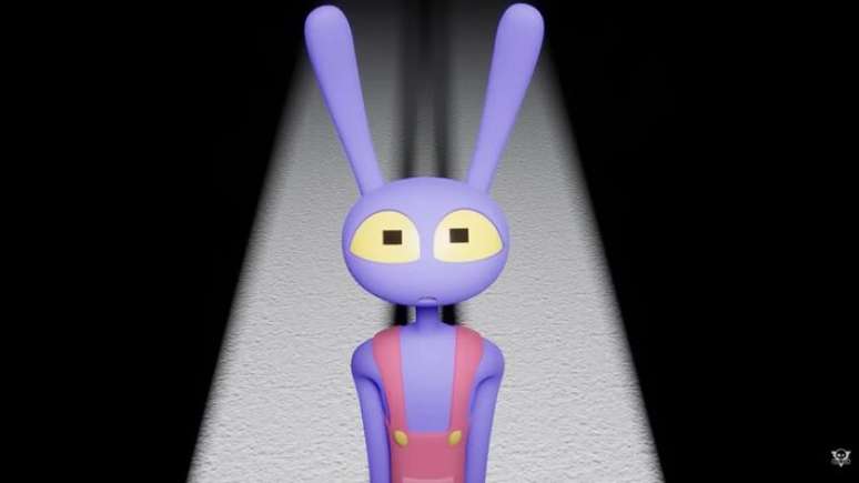 Jax &eacute; um dos humanos presos na realidade virtual de 'The Amazing Digital Circus'