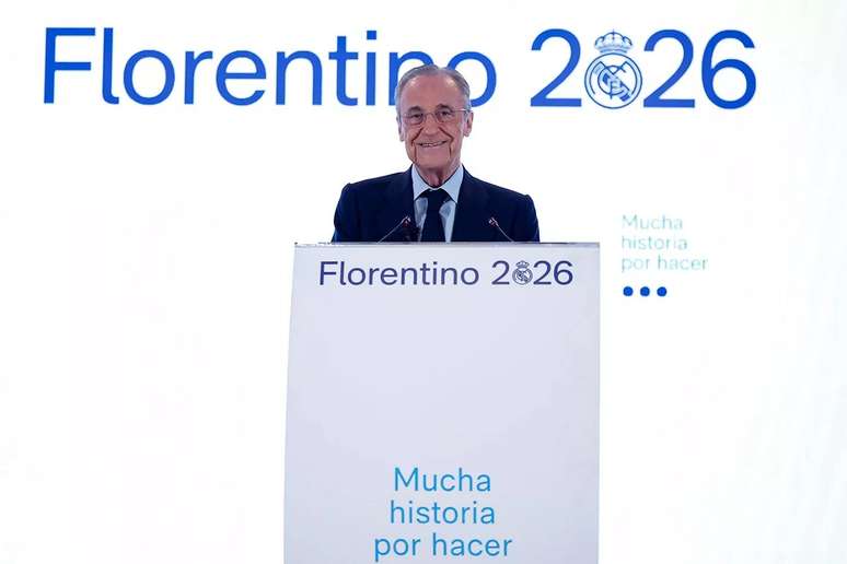 Florentino P&eacute;rez venceu a concorr&ecirc;ncia e segue na presid&ecirc;ncia do Real Madrid &ndash;