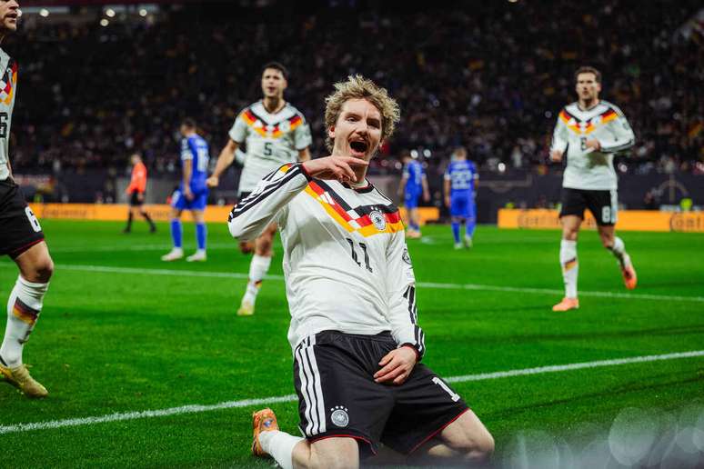 Woltemade, atacante da sele&ccedil;&atilde;o da Alemanha &ndash; DFB/Philipp Reinhard