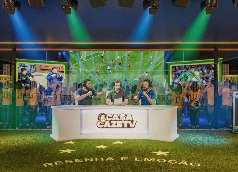 Casa Caz&eacute;TV vai ter intera&ccedil;&atilde;o com os torcedores &ndash;