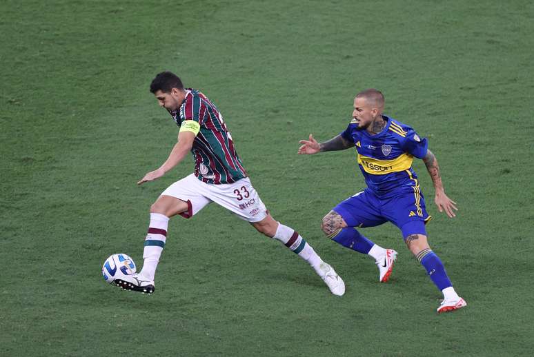 Nino na final da Libertadores 2023. (Photo by Lucas Figueiredo/Getty Images)