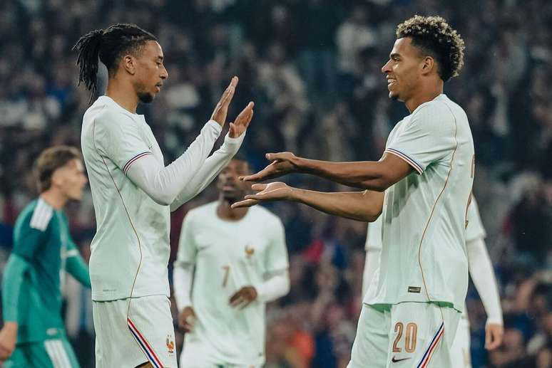 Olise e Dou&eacute; s&atilde;o dois destaques da Fran&ccedil;a &ndash;