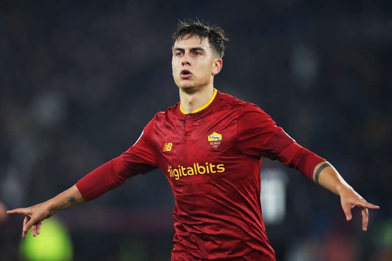 Paulo Dybala pela Roma 