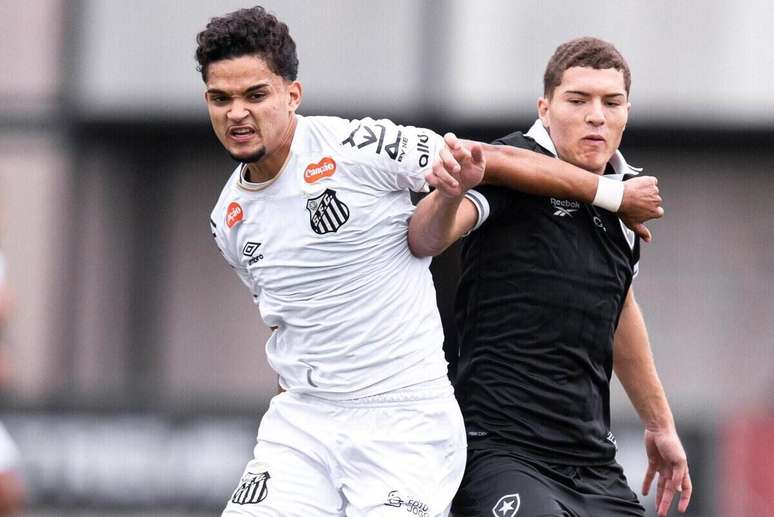 Botafogo saiu atr&aacute;s, mas buscou empate contra o Santos &ndash;