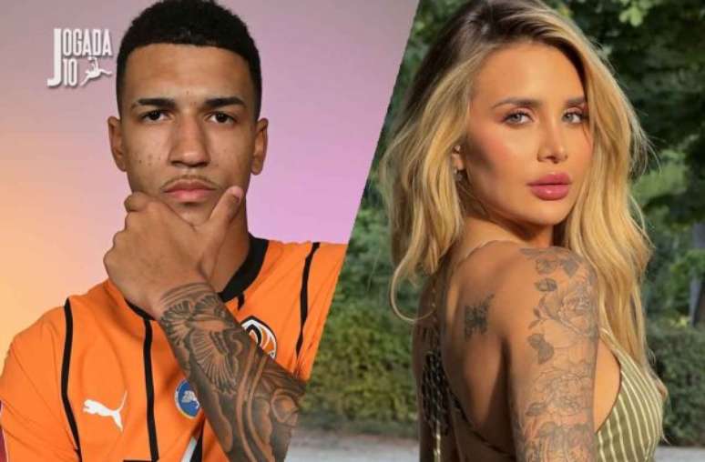 Reprodu&ccedil;&atilde;o - Legenda: A influenciadora Bruna Rotta e o atacante Kau&atilde; Elias colocaram fim ao relacionamento apenas um dia ap&oacute;s o ch&aacute; revela&ccedil;&atilde;o da primeira filha do casal, Helena